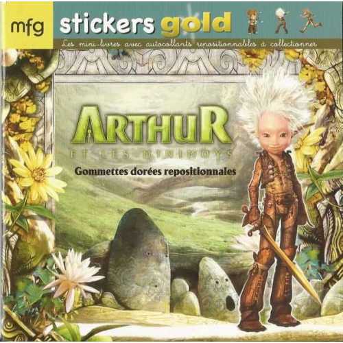 Stickers Gold Arthur et les minimoys