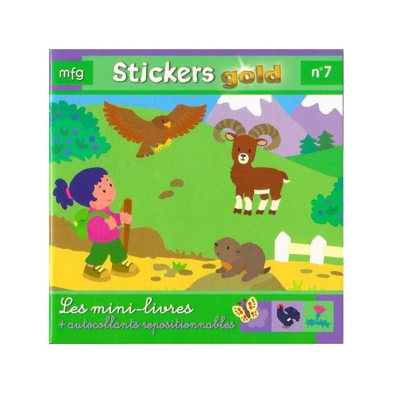 Stickers Gold N° 7
