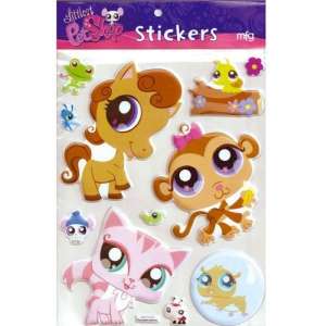 Stickers enfant mousse Pet Shop
