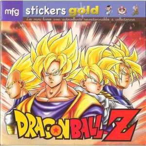 Stickers Gold Dragon Ball Z