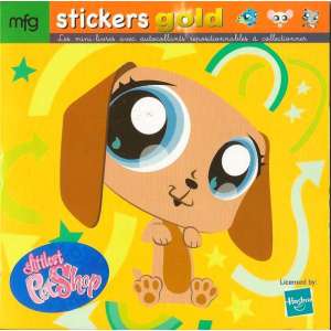 Stickers Gold Littlest PetShop