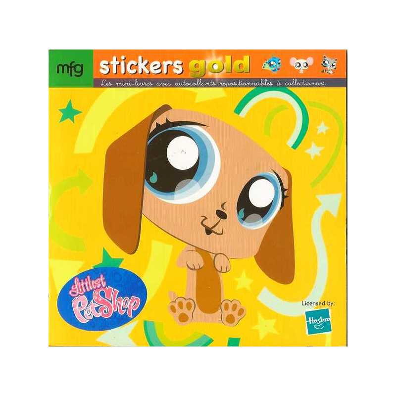 Stickers Gold Littlest PetShop