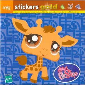 Stickers Gold Littlest PetShop