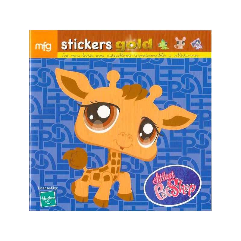 Stickers Gold Littlest PetShop