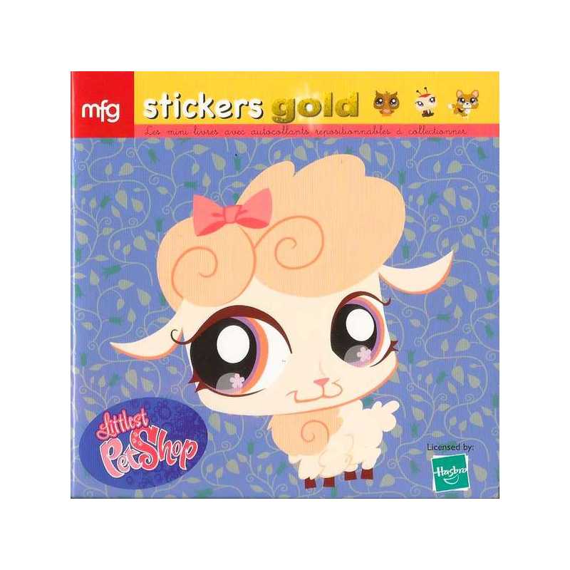 Stickers Gold Littlest PetShop