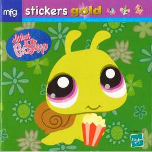 Stickers Gold Littlest PetShop