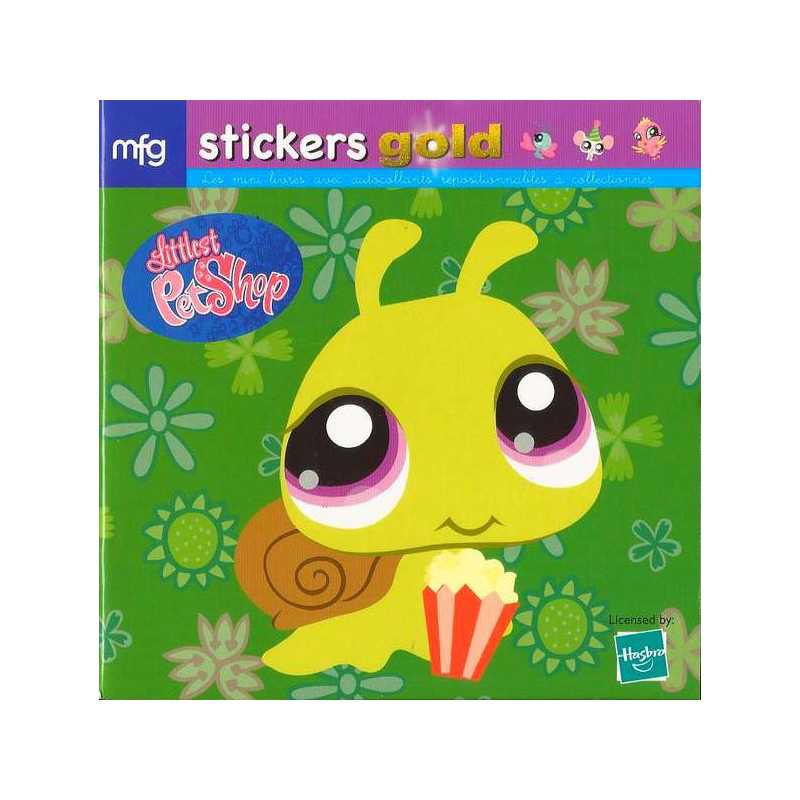 Stickers Gold Littlest PetShop