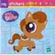 Stickers Gold Littlest PetShop