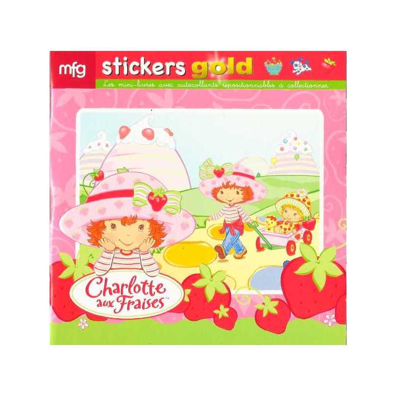 Stickers Gold Charlotte aux Fraises 