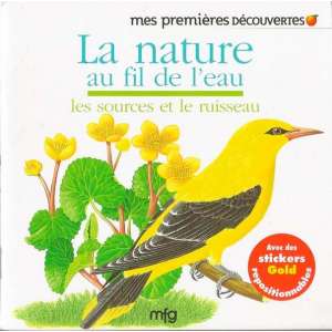 Stickers Gold La nature au fil de l'eau - les sources et le ruisseau