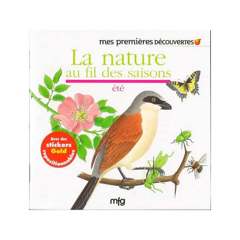 Stickers Gold La nature au fil des saisons - été