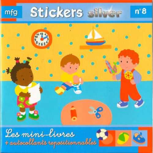 Stickers Silver N° 8