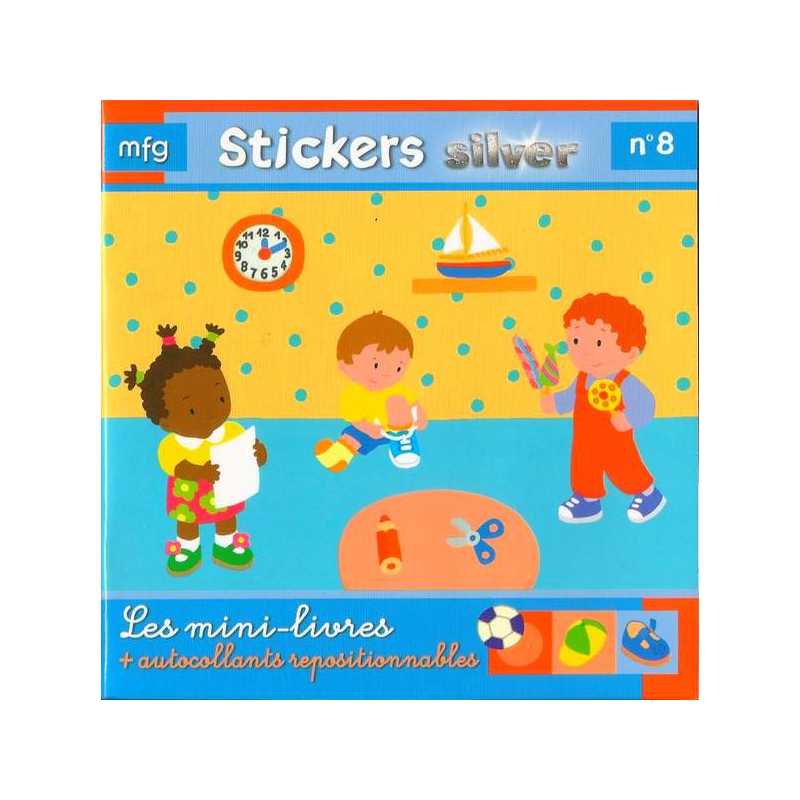 Stickers Silver N° 8