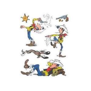 stickers fenêtre LUCKY LUKE