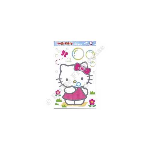 Stickers Hello Kitty Bulles Géant