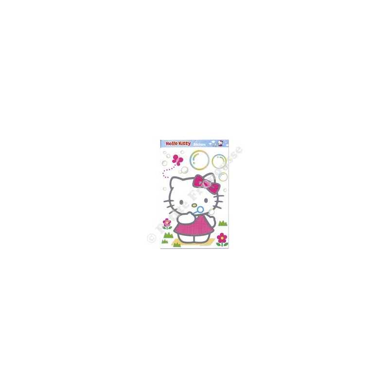 Stickers Hello Kitty Bulles Géant