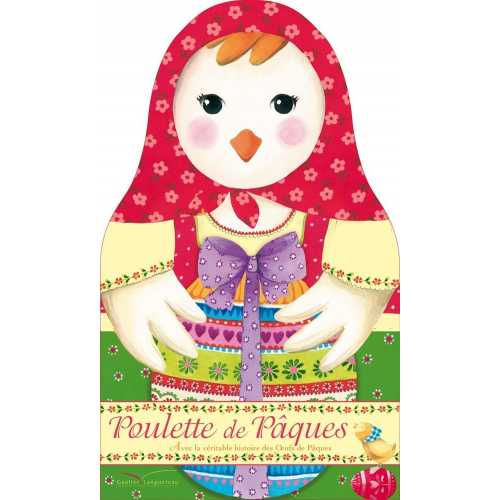 Boite poupée - Poulette de Pâques