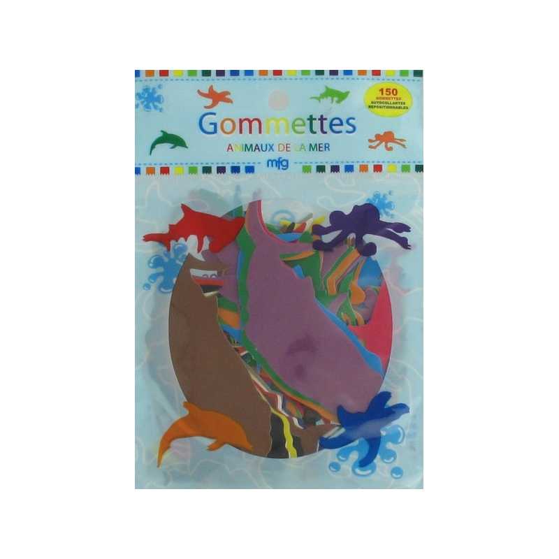 Gommettes Animaux de la mer