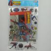 Spider-Man Amazing Pack Stickers Gold & Silver + cahier N°1