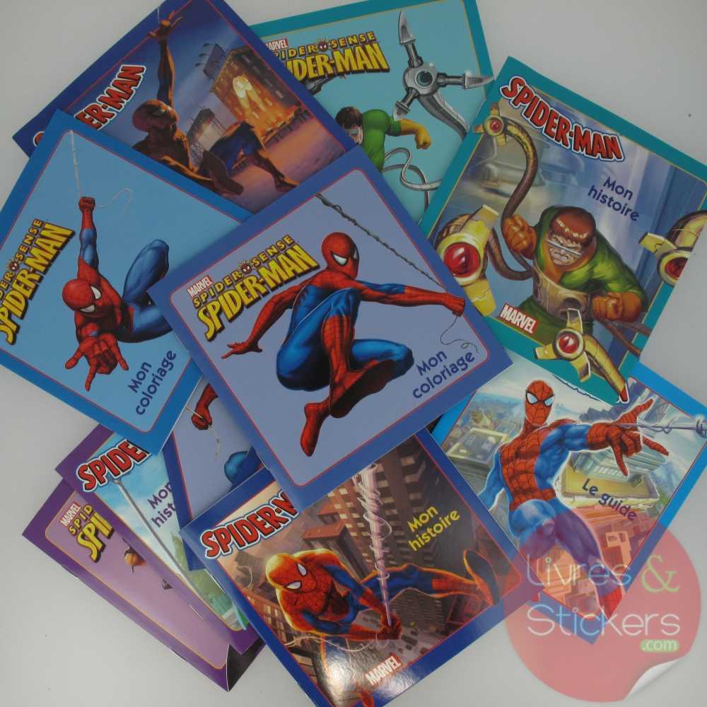 Spiderman - coffret 12 livres
