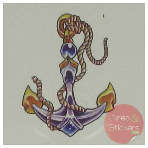 Tatouage tribal ancre