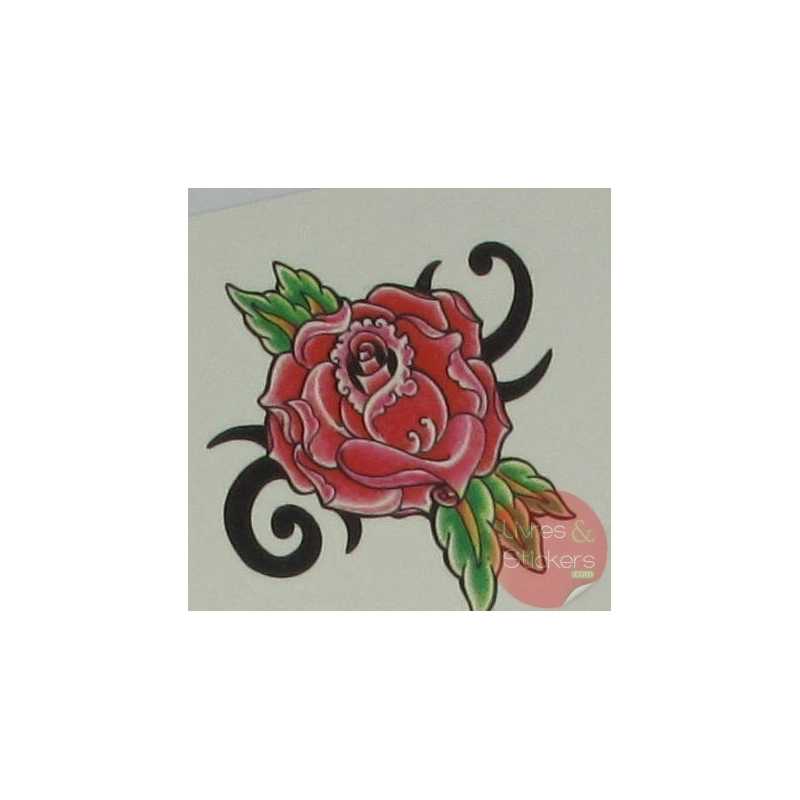 Tatouage tribal rose