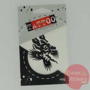 Tatouage tribal tête de dragon