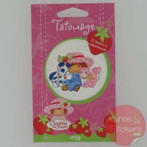 Tatouage Charlotte aux fraise 6/12
