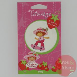 Tatouage Charlotte aux fraise 10/12