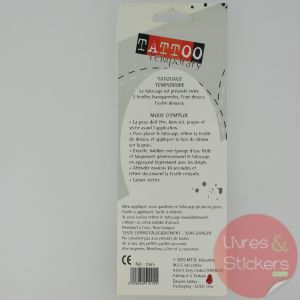 Tatouage tribal bas du dos lezard