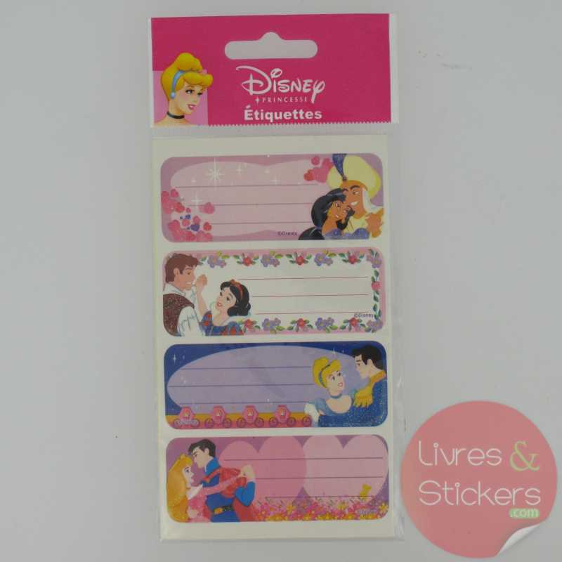 Etiquettes Disney Princesse 3/5