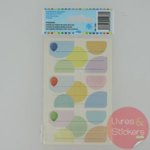 Etiquettes scolaires Mfg 19/20