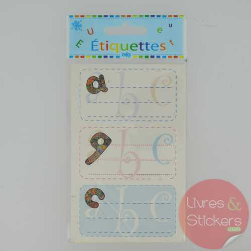 Etiquettes scolaires Mfg 14/20