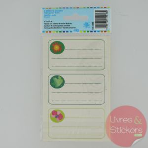 Etiquettes scolaires Mfg 15/20