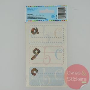 Etiquettes scolaires Mfg 14/20