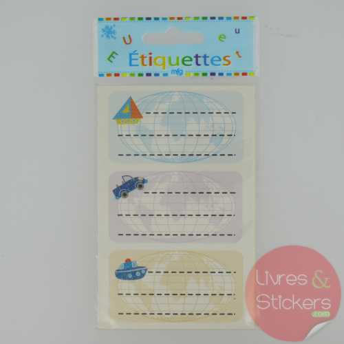 Etiquettes scolaires Mfg 13/20