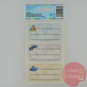 Etiquettes scolaires Mfg 13/20