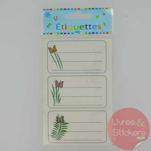 Etiquettes scolaires Mfg 6/20