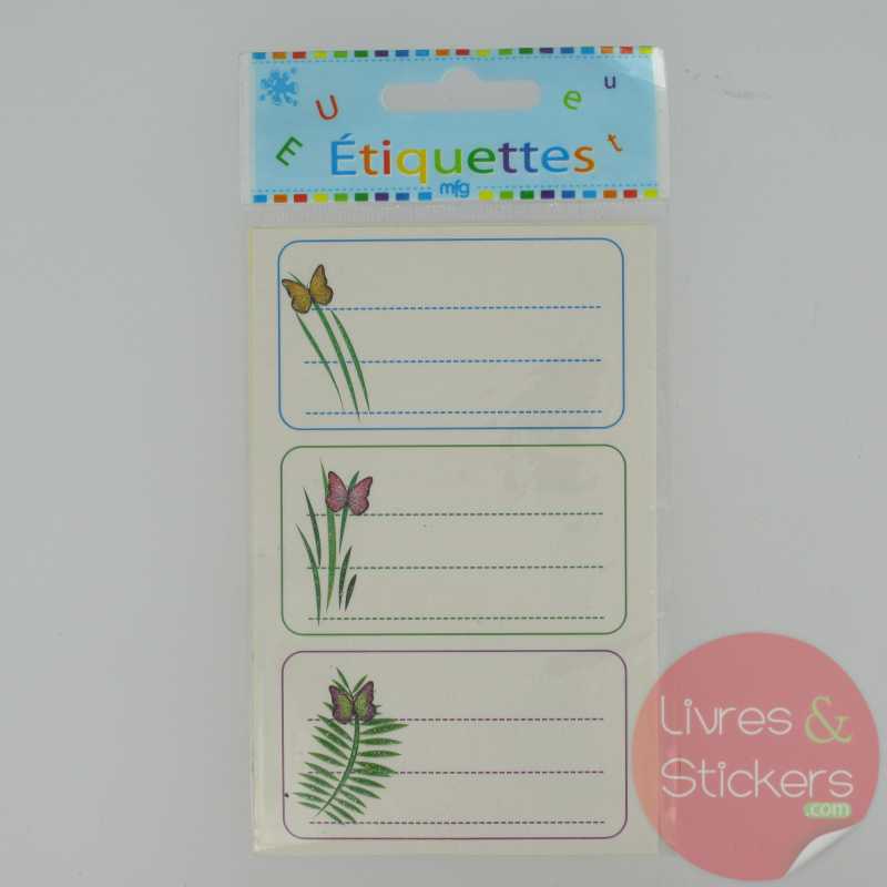 Etiquettes scolaires Mfg 6/20