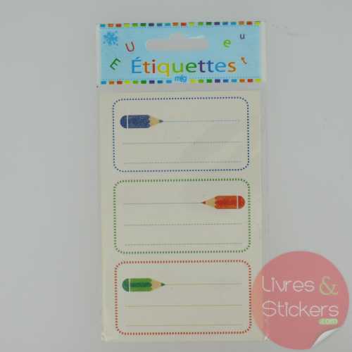 Etiquettes scolaires Mfg 4/20