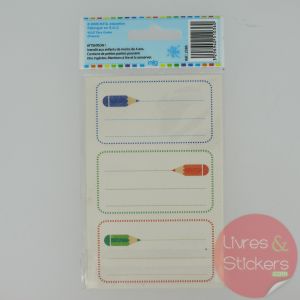 Etiquettes scolaires Mfg 4/20
