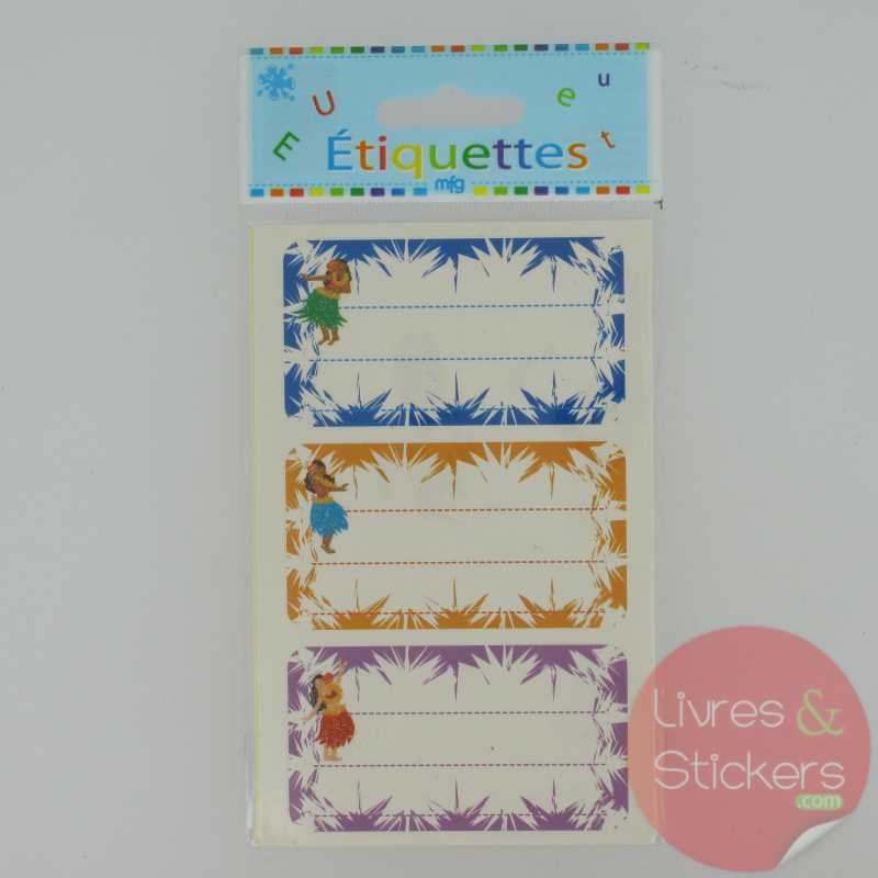 Etiquettes scolaires Mfg 1/20