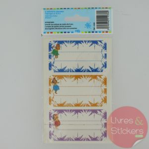 Etiquettes scolaires Mfg 1/20