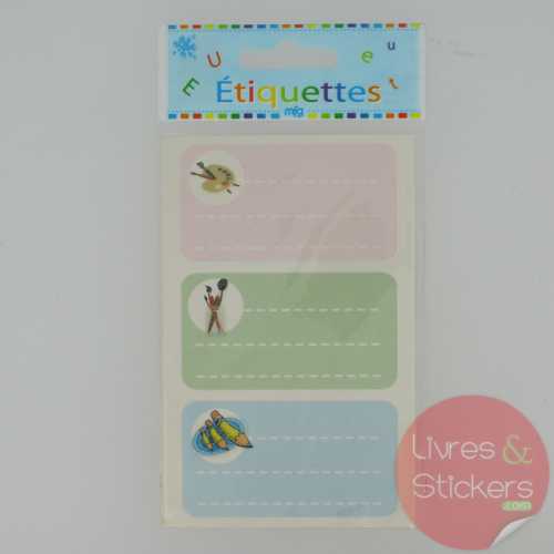 Etiquettes scolaires Mfg 12/20