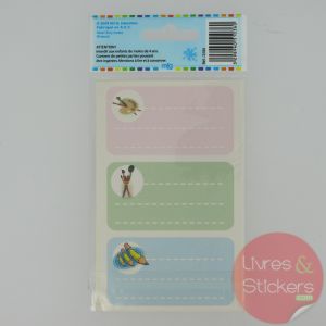 Etiquettes scolaires Mfg 12/20