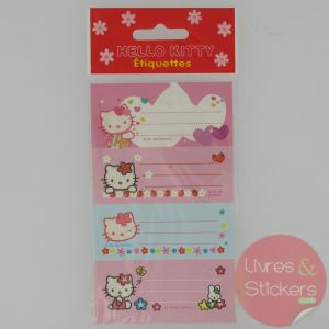 Etiquettes scolaires hello Kitty 3/3