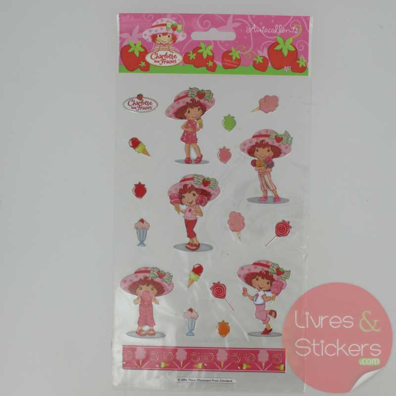 Stickers Silver Charlotte aux fraises 2/4