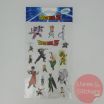 Stickers Silver DragonBallZ 3/4