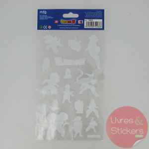 Stickers Silver DragonBallZ 2/4