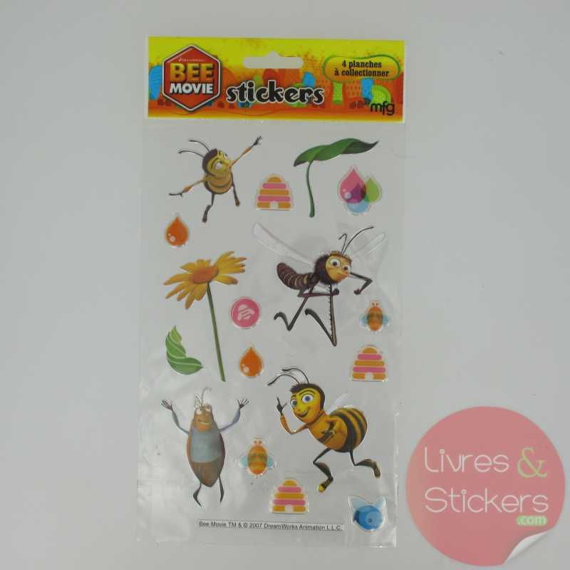 Stickers Silver Bee Movie 3/4
